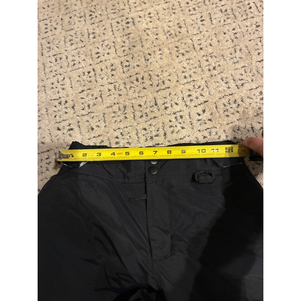 Amazon Essentials women's Black Insulated Snow Pants Ski Snowboard Size Small - Picture 9 of 11